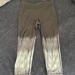 Athleta Capri Tights Worn